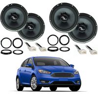 Compatible with Ford Focus 2015-2018 Premium Speaker Upgrade Package Harmony C65 Speakers New