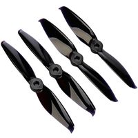 Gemfan 5152 - 2 Blade Propeller - Black PC (Set of 4) FPV Drone Racing