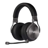 Corsair CA-9011180-NA Virtuoso RGB Wireless Se Gaming Headset - High-Fidelity 7.1 Surround Sound W/ Broadcast Quality Microphone - Memory Foam Earcups - 20 Hour Battery Life - Gunmetal