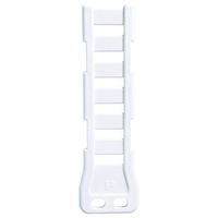 Panduit PPF2SV-S25-V69 Flat Pan-Post Standoffs, Flame Retardant Nylon 6.6, Two 1/4" Screws Mounting Method, Natural (Pack of 5)