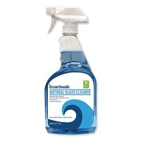 Boardwalk Natural Glass Cleaner, 32 Oz Trigger Bottle, 12/Carton