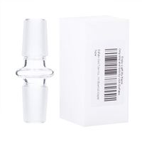 DoPake Glass Tube Adapter,18 mm Male to Male 18 mm Essential Adapter