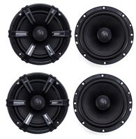 4) MB Quart DK1-116 6.5" 280 Watt Discus Black Coaxial Car Audio Speakers Four