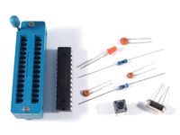 UNIVERSAL-SOLDER SIMPLY. SMARTER. ELECTRONICS. Arduino Basic Parts for Bread Board with ZIF-Socket and Atmega328P