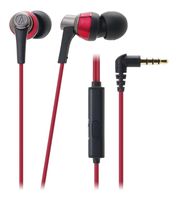 audio-technica CKR Series canal type earphone for Smartphone Red ATH-CKR3iS RD