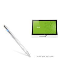 Acer T272HL (27") Stylus Pen, BoxWave [AccuPoint Active Stylus] Electronic Stylus with Ultra Fine Tip for Acer T272HL (27") - Metallic Silver