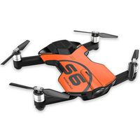 WINGSLAND WingsLand 4K Camera Live Video Foldable Pocket Size WINGSLAND S6 Air Selfie Drone, Black Orange, Ultra-Compact (S6)