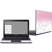 Mightyskins Skin Compatible with Samsung Chromebook 3 11.6" - Marble Glitz | Protective, Durable, and Unique Vinyl Decal Wrap Cover | Easy to Apply, Remove, and Change Styles | Made in The USA
