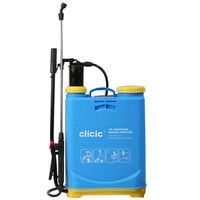CLICIC Backpack Sprayer 4 Gallon (16L) - Knapsack Manual Hand Pump Sprayer for Garden Lawn Yard Farm