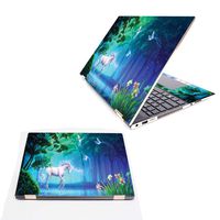 MightySkins Skin Compatible with HP Spectre x360 15.6" (2018) - Unicorn Fantasy | Protective, Durable, and Unique Vinyl Decal wrap Cover | Easy to Apply, Remove, and Change Styles | Made in The USA