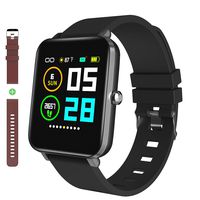 Smart Watch: 1.54" Full Touch Screen, All-Day Activity Tracking, IP68 Waterproof, Step Counter, Pedometer, Ultra-Long Battery Life for iOS&Andriod