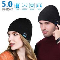 Bluetooth Beanie, Women Mens Gifts, Bluetooth Hat, Bluetooth Beanie Hat, MIC for Hands-Free Call, Music, Running, Skiing, Electronic Gifts for Men Women, Fashion Gifts for Women, Christmas Birthday