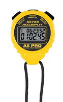 ACCUSPLIT AX725 PRO MEMORY (16) Dual Line Stopwatch (Yellow)