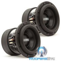 Pair of SA-8 V.3 D4 Sundown Audio 8" Dual 4-Ohm SA Series Subwoofers