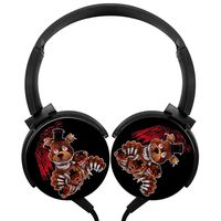 DMgui Five-Nights-at-Freddy's Stereo Deep Bass Wired Headphones Earphone