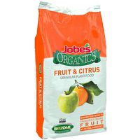 Jobe's Organics 09224 Fruit & Citrus Fertilizer, 16lb, Brown