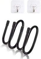 Adjustable Game Controller Wall Hook Wall Rack Wall Mount Wall Clip Wall Hanger for Xbox One PS4 Switch Pro Game Controller (2 pack)