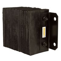 Guardian 6" Deep Horizontal Laminated Dock Bumper - 10" H x 14" W