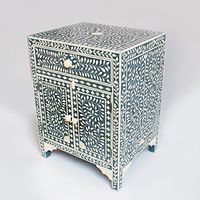 Antique Rustic Bone Inlay