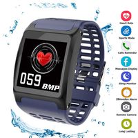RGTOPONE Smart Watch for Men Gift 2019 Upgraded Functions Android iOS Phone IP67 Waterproof Smartwatch Fitness Tracker Heart Rate Blood Pressure Monitor Pedometer Call MSM Reminder 20Modes Memo-Alarm