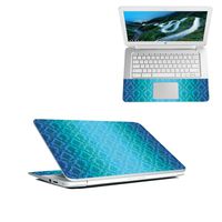 Mightyskins Skin Compatible with Hp Chromebook 14" (2018) - Blue Vintage | Protective, Durable, and Unique Vinyl Decal Wrap Cover | Easy to Apply, Remove, and Change Styles | Made in The USA