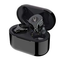 True Wireless Earbuds, Bluetooth 5.0 Wireless Headphones APTX Deep Bass Stereo HiFi Sound Noise Cancelling Sweatproof TWS Bluetooth Earbuds, CVC8.0 Built-in Mic Wireless Earphones with Qi Charging Box
