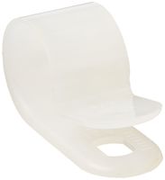 Heavy Duty Nylon Cable Clamp, 0.5" Diameter, 0.472" Width, Natural