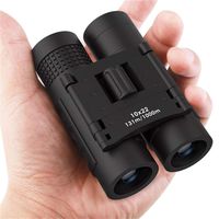 Binoculars for Adults Kids Compact, 10 x 22 Lightweight Mini Binoculars for Bird Watching Pocket Binoculars for Concerts Shows Small Binoculars Folding Binoculars for Travel Hiking Outdoor Sports