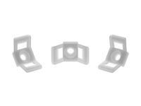 5 mm Saddle Tie Mount - Angled - 100 Pack