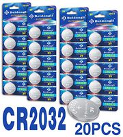 Beidongli CR2032 Battery 3V Lithium Battery Coin Button Cell 20 Pack high Capacity 【5-Year Warranty】