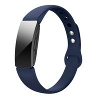 SWEES Silicone Bands Compatible with Fitbit Inspire & Inspire HR & Ace 2, Replacement Soft Thin Band Accessories Small Large for Women Men, Black, White, Blue, Pink, Gray, Wine