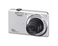 CASIO digital camera EXILIM EX-ZS28SR wide-angle 26mm optical 6x zoom premium auto 16.1 million pixels (Silver)