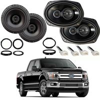 Compatible with Ford F-150 2015-2019 Factory Speaker Upgrade Package Harmony R65 R69 Speakers