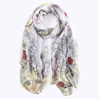 Hqysjin Ladies Silk Scarves Sunshade Shawl Gradient Beach Towel,Nine,178108cm