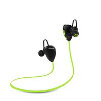 Arteck Wireless Bluetooth Headphones for Running Sports Portable Earphones with Rechargeable 15 Hours Playing Battery for iPhone Xs Max, Xs, Xr, X, 8 Plus, 7, SE, 6, iPod, Android Smart Phones-Green