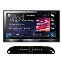 Pioneer 2-DIN Bluetooth In-dash DVD Receiver 7" Touchscreen + License Plate Cam