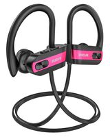 RCA Bluetooth headphones, IPX7 Waterproof Wireless Bluetooth 5.0 Earbuds with Mic, HiFi Stereo In-Ear Sports Earphones for Running Workout Gym, Noise Cancelling Headphones 12 Hours Playtime