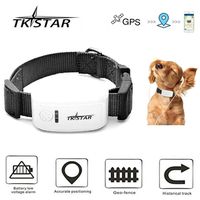 TKSTAR Mini GPS Tracker for Pet Dog/Cat GPS Collar Global Real-time Locator Remote Voice Monitor Free Online Tracking Platform TK909