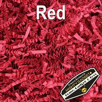 Mighty Gadget (R) 1 LB Red Crinkle Cut Paper Shred Filler