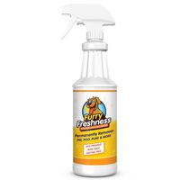 FurryFreshness Premium Pet Stain & Smell Remover - Permanently Evaporates Stains Away (32oz)