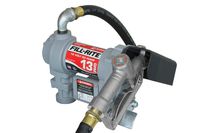 Fill-Rite SD1202G 12V DC Fuel Transfer Pump With Explosion-Proof UL/cUL Listed 1/4 HP Motor And 10 Ft. Static Wire Hose And Manual Nozzle With Suction Pipe