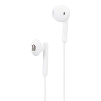 AmazonBasics Earphones with Lightning Connector, Apple MFi Certified,White