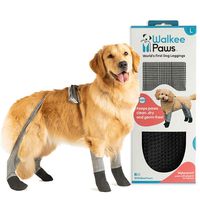 Walkee Paws Waterproof Dog Leggings - Keep Your Dog's' Clean & Dry Without The Hassle of Boots - Classic Checkered Color (Large)