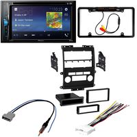 CACHÉ KIT2622 Bundle W/Car Stereo with Bluetooth, Backup Camera for 2009 - 2012 Nissan Frontier Double DIN Multimedia DVD Touchscreen Receiver W/Complete Installation Kit (5Item)