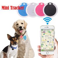 Yuniole Smart Key Finder Mini Portable Round Locator for Kids Pets Key Wallet Car Dog Cat Child Bag Phone Alarm Anti Lost Tracker Wireless Seeker Anti-Lost Device GPS Tracker