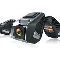 MERRILL Dash Cam WiFi Dual Cameras 2.0'' 1296P 170° Wide Angle with Parking Monitor, Loop Recording, G-Sensor, Remote Control