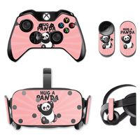 MightySkins Skin Compatible with Oculus Rift CV1 - Hug A Panda | Protective, Durable, and Unique Vinyl Decal wrap Cover | Easy to Apply, Remove, and Change Styles | Made in The USA