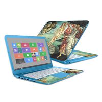 MightySkins Skin Compatible with HP Stream 14" (2016) - Birth of Venus | Protective, Durable, and Unique Vinyl Decal wrap Cover | Easy to Apply, Remove, and Change Styles | Made in The USA