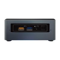 Intel NUC NUC6CAYH Mini PC/HTPC - Intel Celeron J3455 Quad-Core up to 2.30 GHz Processor, 4GB DDR3L RAM, 128GB SSD, Intel HD Graphics 500, Dual Monitor Capable, WiFi + Bluetooth 4.2, Windows 10 Pro