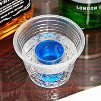 250 Count CLEAR Party Bomber Shot Cups w/Signature Party Picks